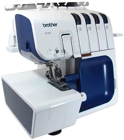 Замена крепежа иглы Brother 4234D