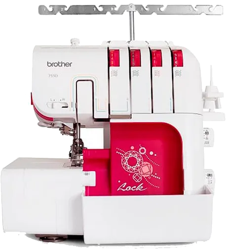 Замена крепежа иглы Brother 755D