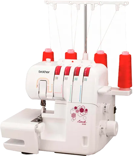 Замена крепежа иглы Brother 655D